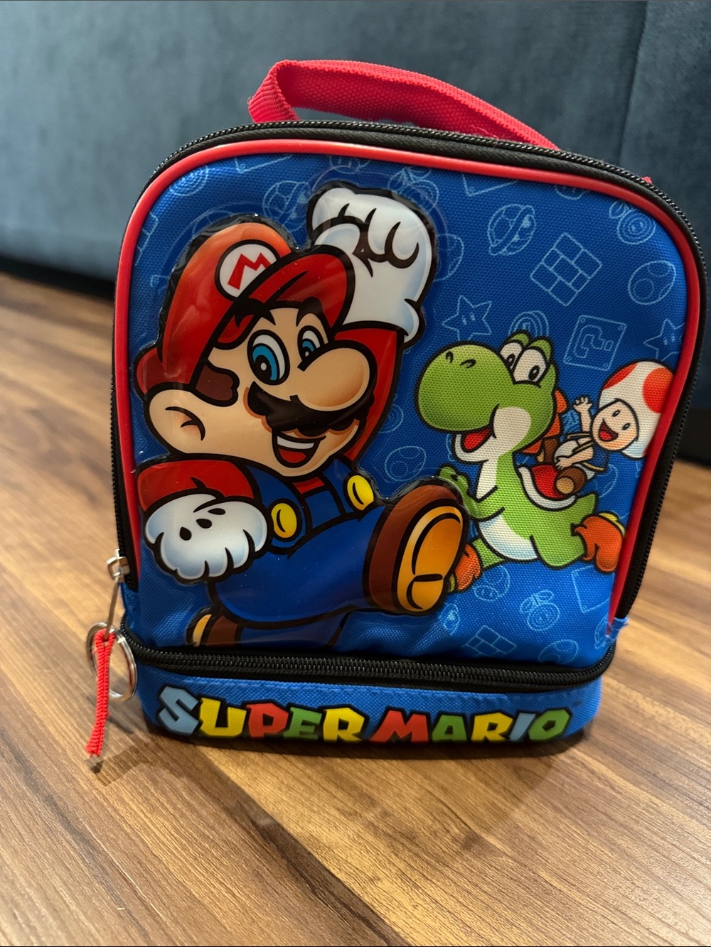 NEW without Tags Super Mario Kids Lunch Bag Lunch Box